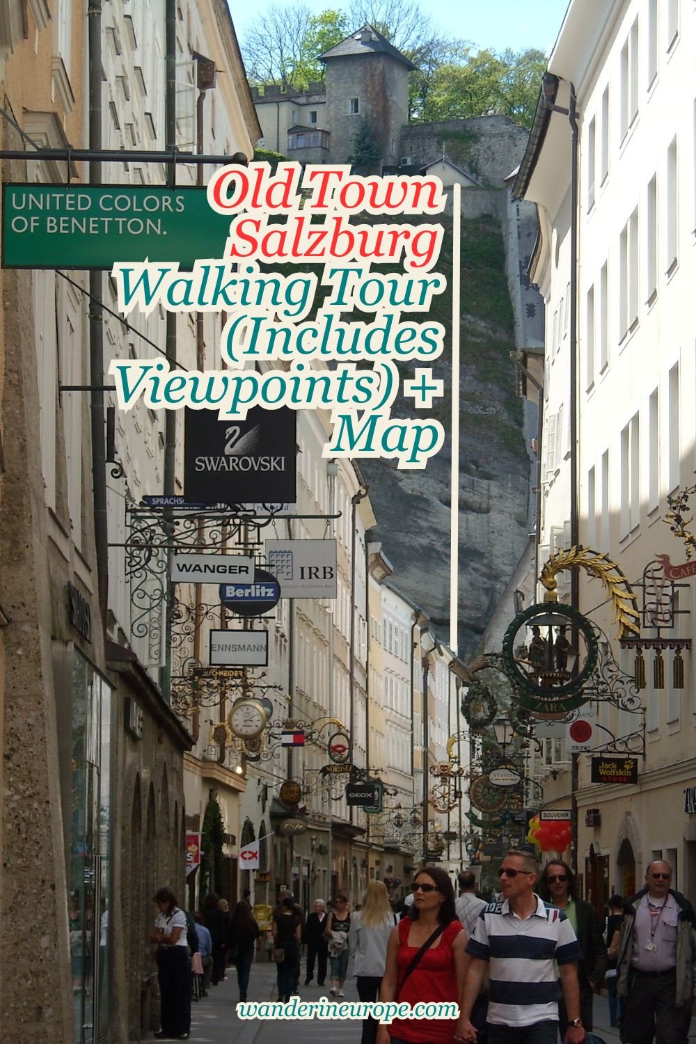 Old Town Salzburg Walking Tour (Includes Viewpoints) + Map 22 Old Town Salzburg Walking Tour (Includes Viewpoints) + Map, Pinterest Pin