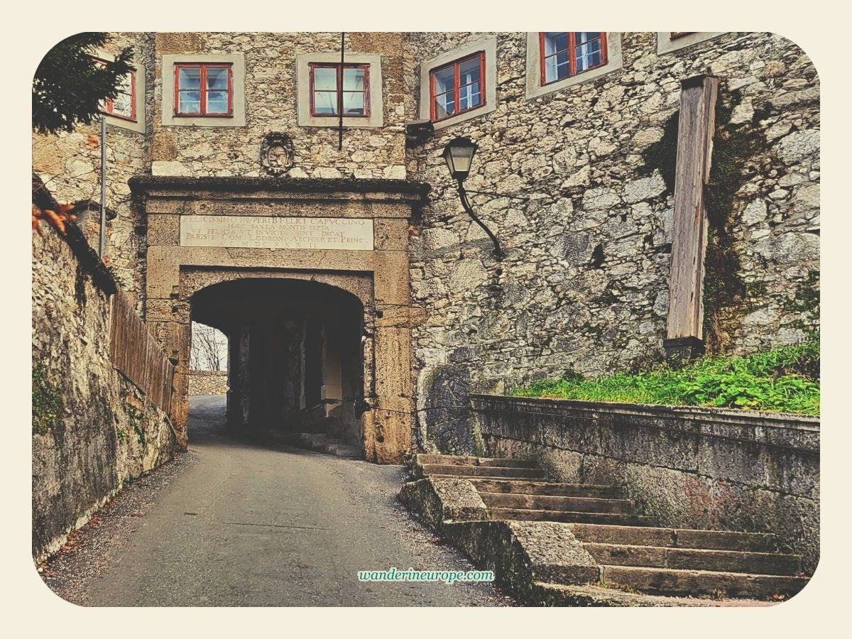 Visit Kapuzinerberg and See a Panoramic View of Salzburg 14 Scenes in the early parts of Stefan-Zweig-Weg, Salzburg, Austria