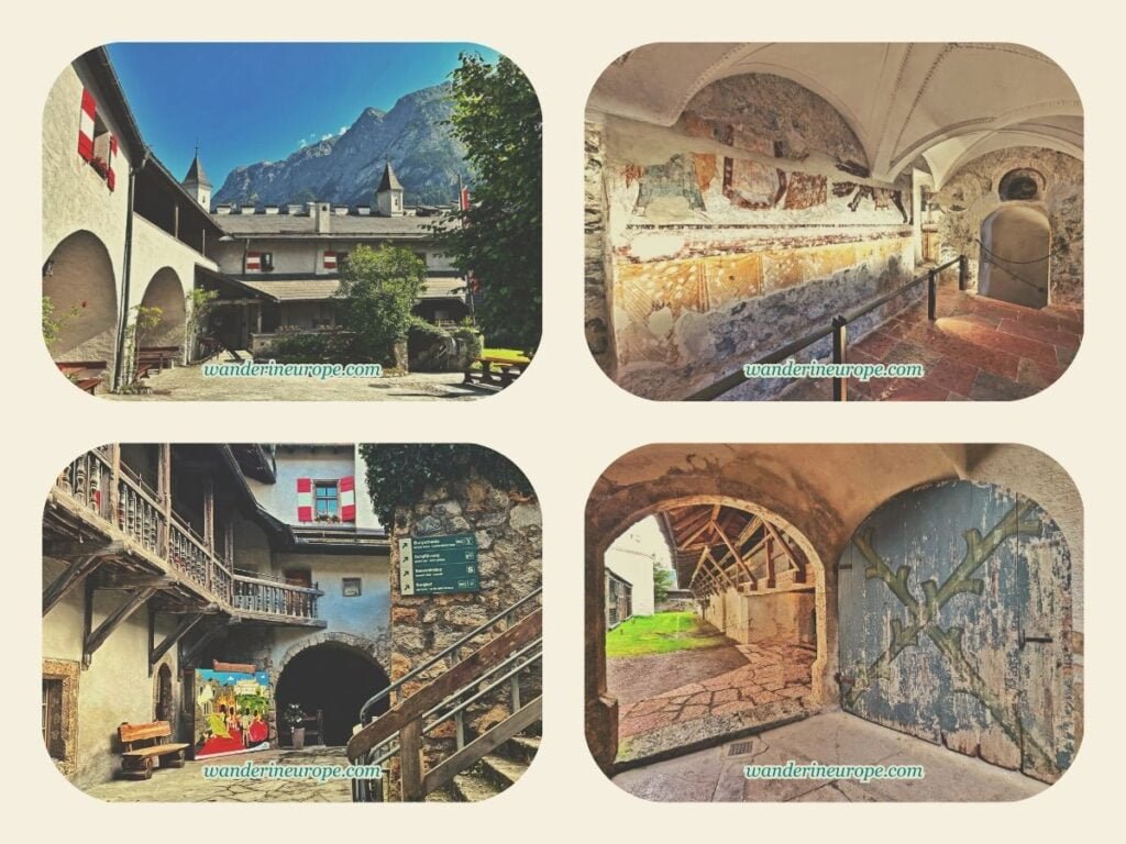 5 Nearest Easy Day Trips from Salzburg (Austria and Germany) 13 Some of the most rustic views inside Hohenwerfen Fortress, a day trip from Salzburg, Austria