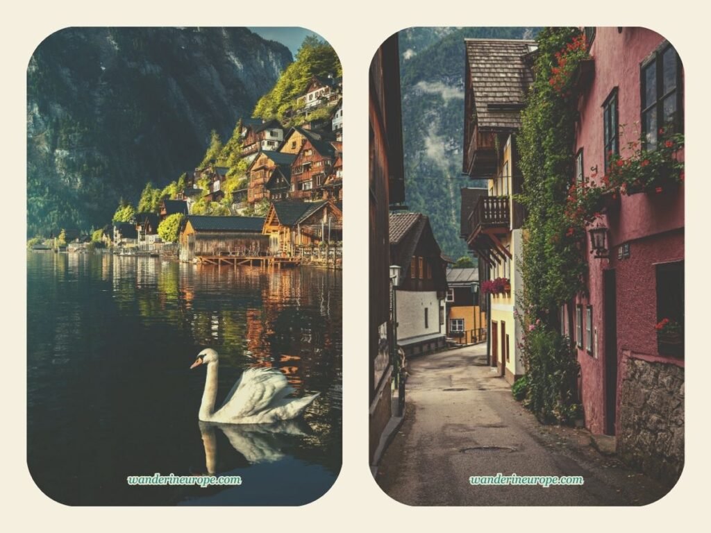 5 Nearest Easy Day Trips from Salzburg (Austria and Germany) 25 The lake and streets in Hallstatt, a day trip from Salzburg, Austria