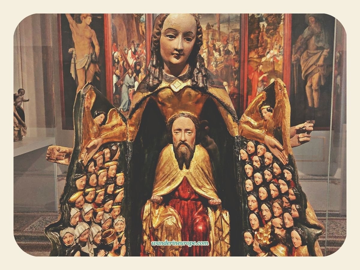 A Guide to Visiting Stephansdom, Vienna (What to Do & Tips) 64 A unique depiction of Mary within Dom Museum of Saint Stephen’s Cathedral, Vienna, Austria