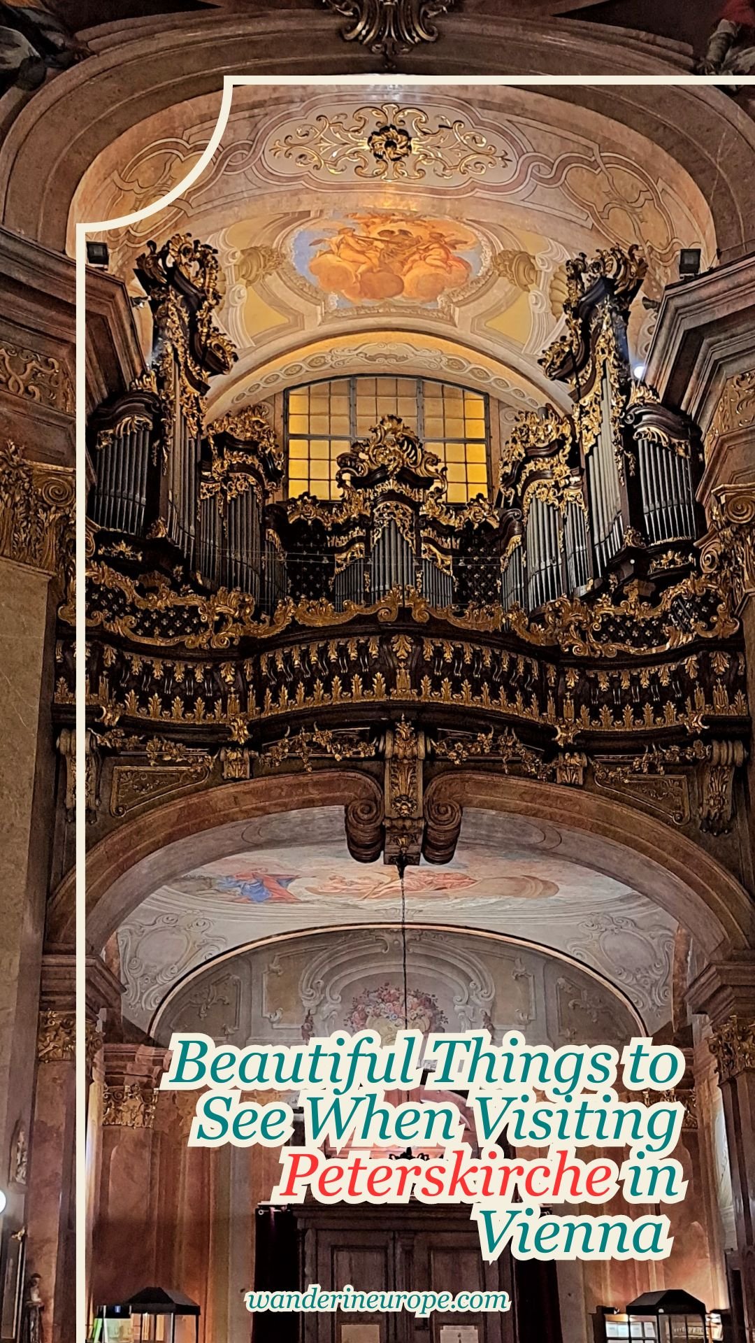 Beautiful Things to See When Visiting Peterskirche in Vienna 59 Beautiful Things to See When Visiting Peterskirche in Vienna, Pinterest Pin