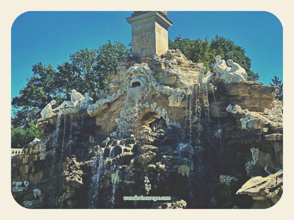 All You Need to Know Before Visiting Schonbrunn Palace 46 Beautiful fountains below the obelisk in Schönbrunn Palace, Vienna, Austria