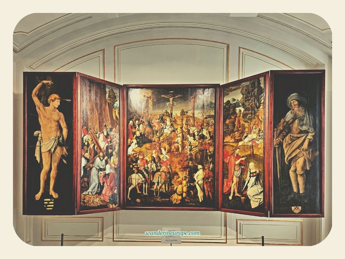A Guide to Visiting Stephansdom, Vienna (What to Do & Tips) 65 Impressive 4-fold painting of the passion of Christ in Dom Museum of Saint Stephen’s Cathedral, Vienna, Austria