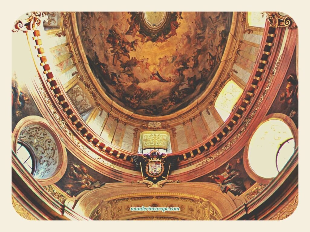 Beautiful Things to See When Visiting Peterskirche in Vienna 49 The beauty of Peterskirche’s dome and pendentive, Vienna, Austria