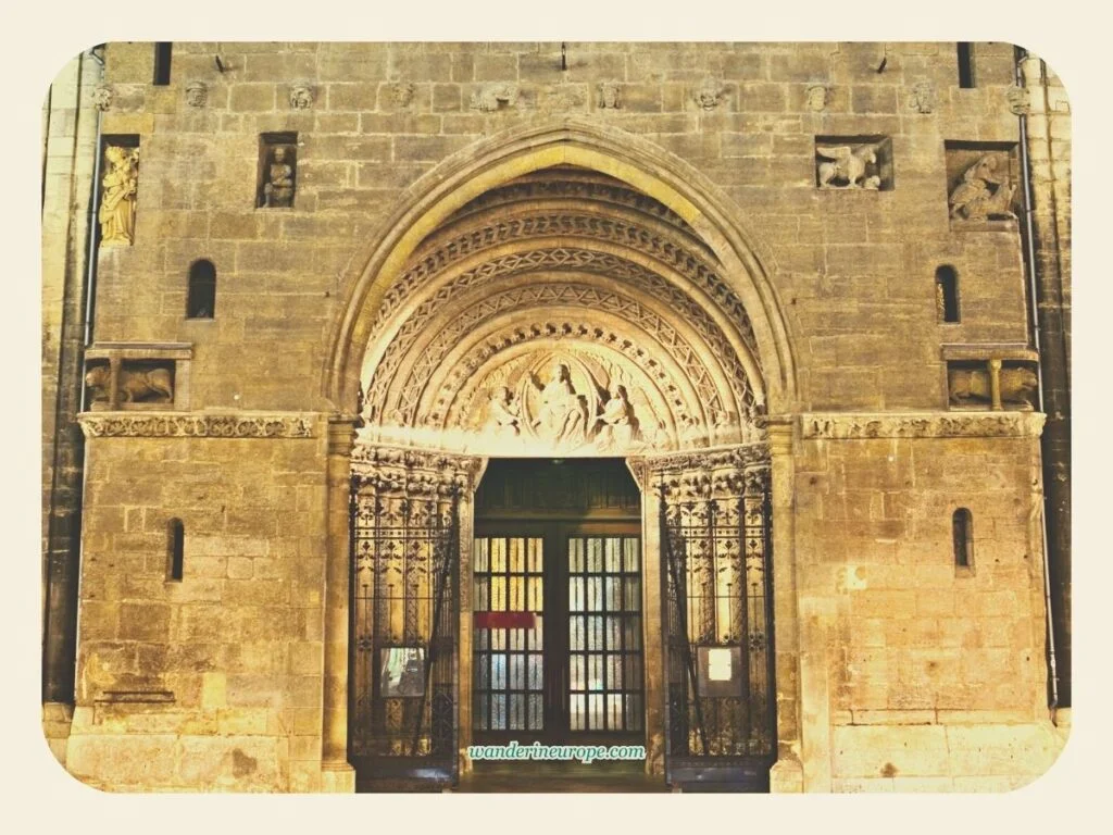 The main entrance of Saint Stephen’s Cathedral, Vienna, Austria