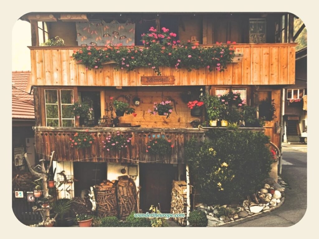 7 Things to Do in Lake Brienz with Tips and Visiting Info 19 A beautiful chalet in Brienz, Jungfrau Region, Switzerland