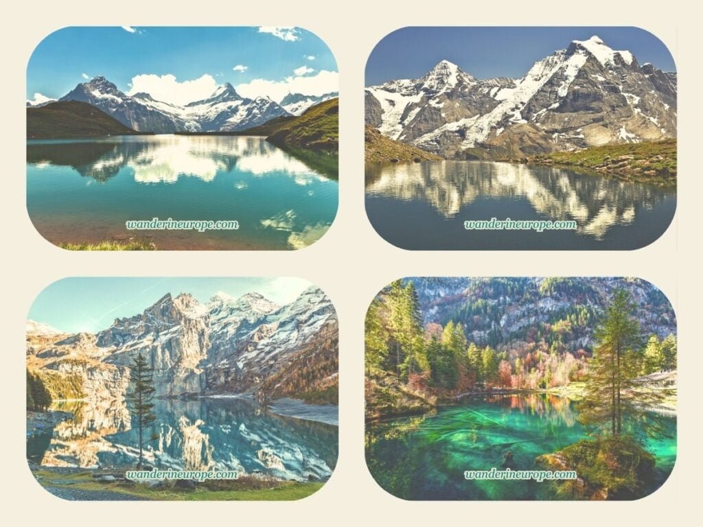 10 Unmissable Things To Do In Interlaken Jungfrau Region 44 Bachalpsee, Grauseeli, Oeschinensee, Blausee - Picture-perfect lakes in the Bernese Oberland, Switzerland