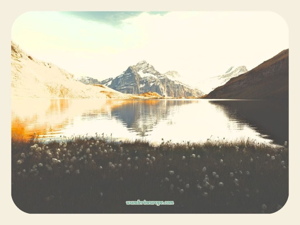 6-Day Switzerland Itinerary: Exploring The Canton of Bern 61 Bachalpsee (late-lunch destination), Day 5 Switzerland Itinerary