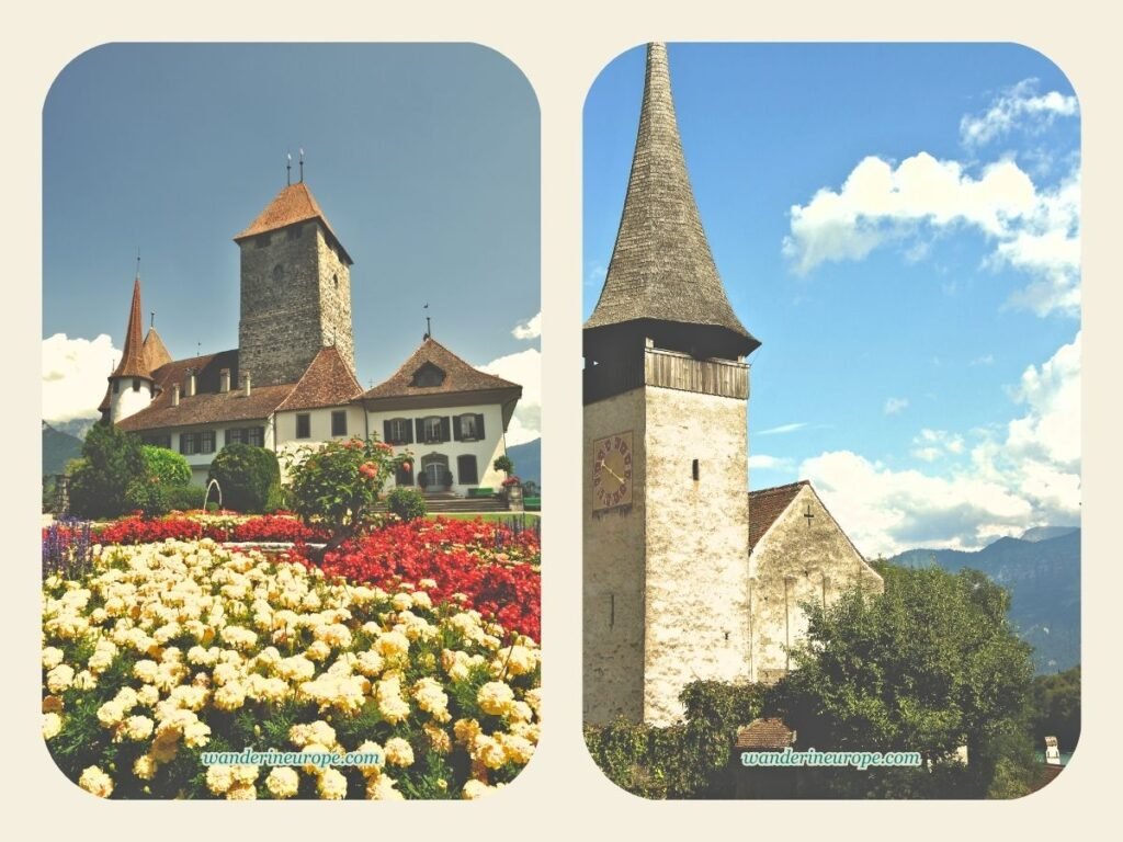 10 Attractions in Lake Thun That Make the Lake Worth a Visit 30 Beautiful Garden of Spiez Castle and Spiez Chapel in Spiez, Switzerland