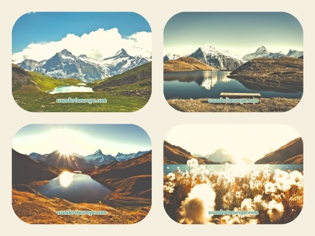 10 Unmissable Things To Do In Interlaken Jungfrau Region 41 Beautiful scenery in Bachalpsee (different seasons) in Jungfrau Region, Switzerland