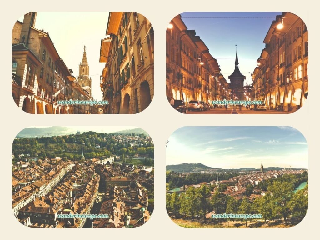 4 Days in Central Switzerland (Bern and Lucerne Itinerary) 11 Beautiful views of Old City of Bern, Afternoon of Day 1 of Switzerland Itinerary