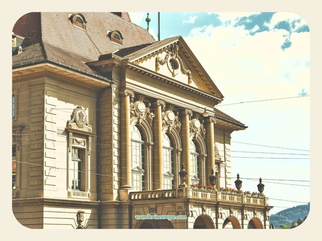 6-Day Switzerland Itinerary: Exploring The Canton of Bern 15 Bern Grand Casino, Day 1 Switzerland Itinerary