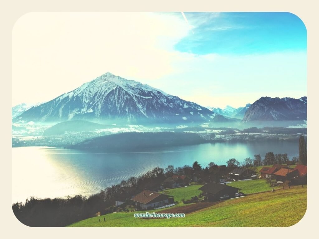 Jungfrau Region Itinerary: 4 Days in Interlaken on a Budget 39 Day 3 Jungfrau Region Trip from Interlaken – Lake Thun, Switzerland