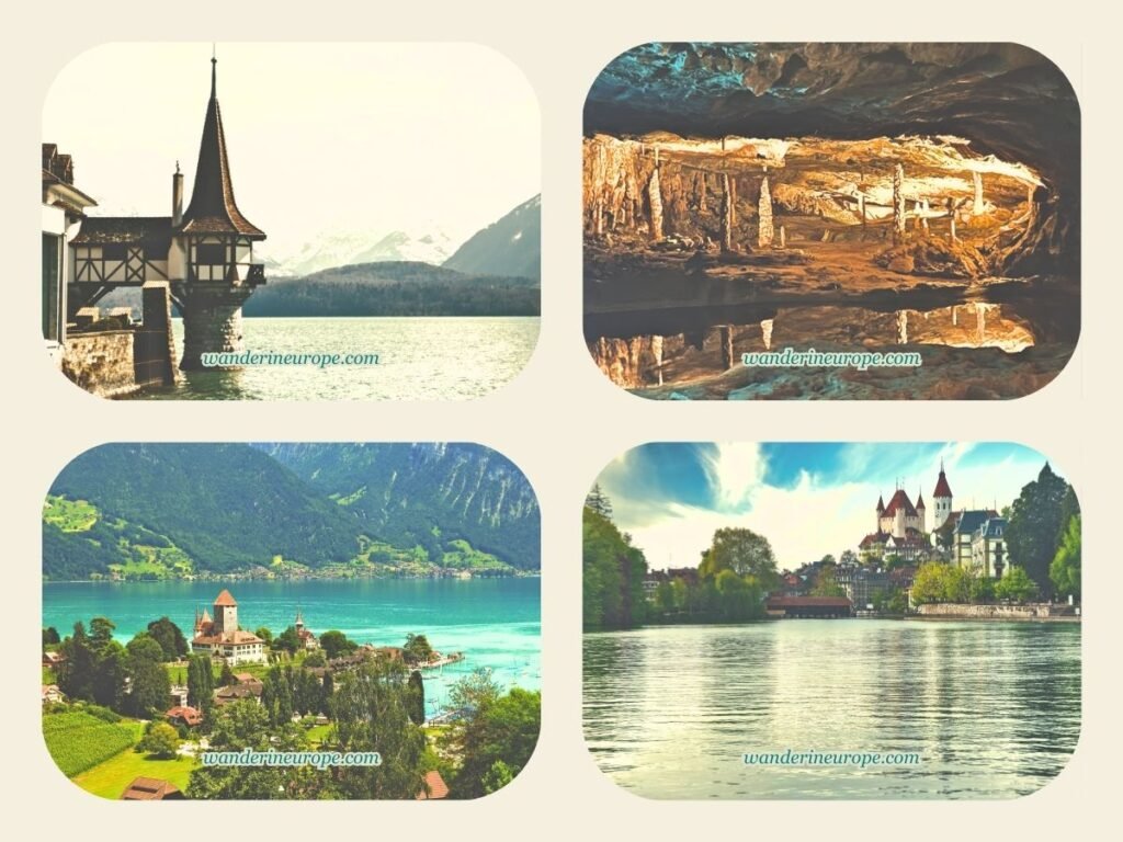 Jungfrau Region Itinerary: 4 Days in Interlaken on a Budget 40 Day 3 in Interlaken, Destinations in Lake Thun – Thun, Oberhofen Castle, Spiez, Saint Beatus Caves, Jungfrau Region, Switzerland