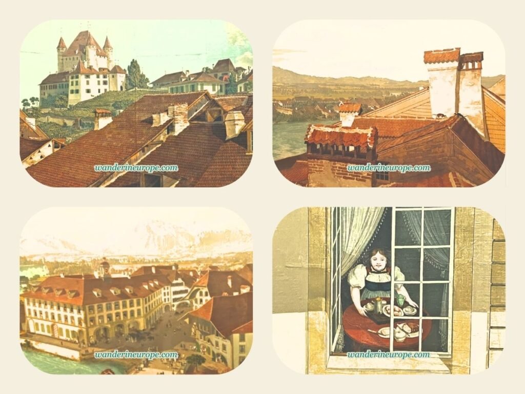 6-Day Switzerland Itinerary: Exploring The Canton of Bern 36 Different parts of Thun Panorama, Day 3 Switzerland Itinerary