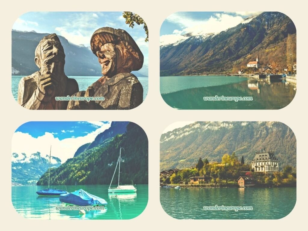 6-Day Switzerland Itinerary: Exploring The Canton of Bern 68 Different views of Lake Brienz from different parts of Bernese Oberland, Day 6 Switzerland Itinerary