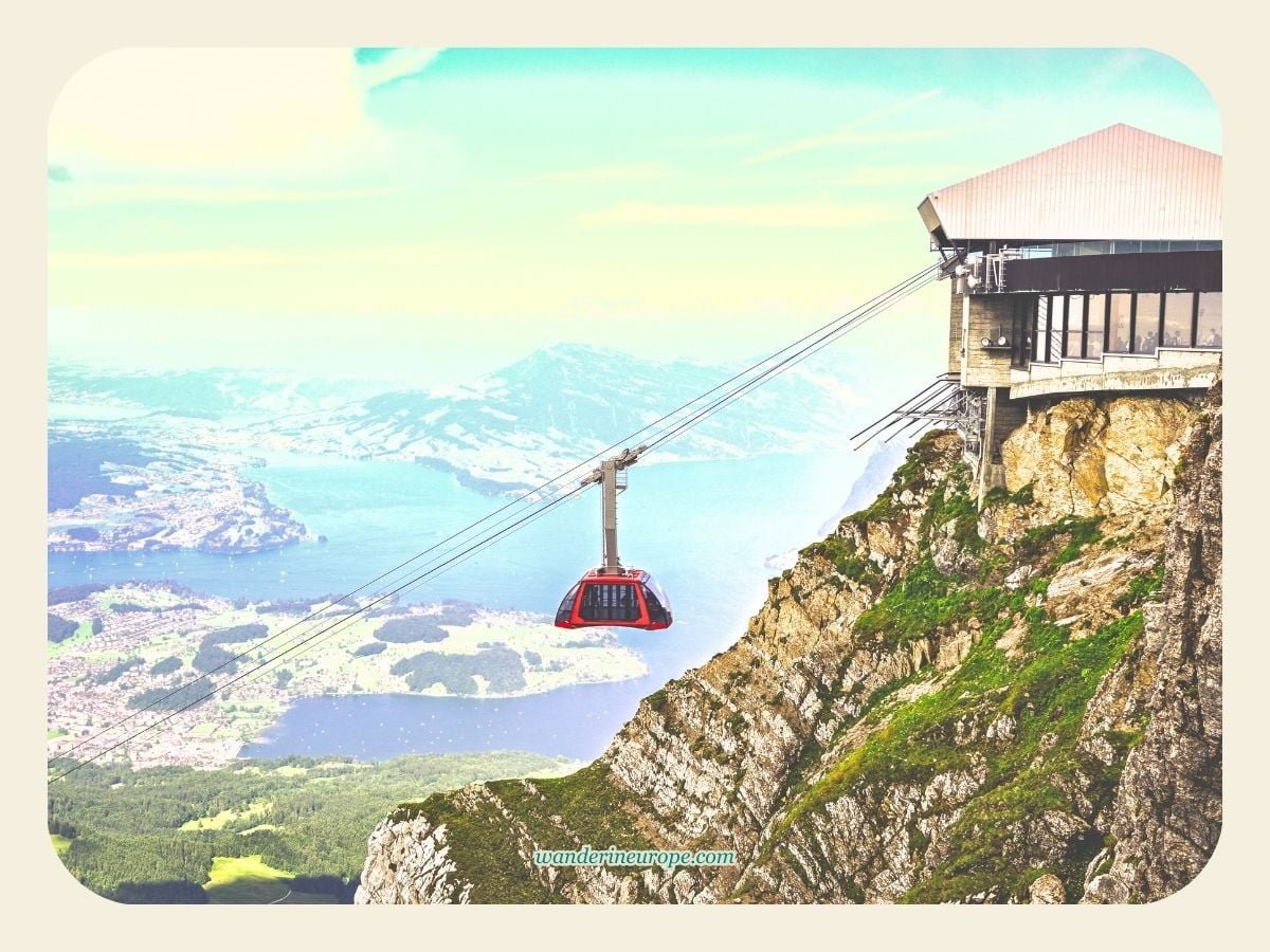 Lucerne 44 Dragon Ride in Mount Pilatus, Lucerne, Switzerland