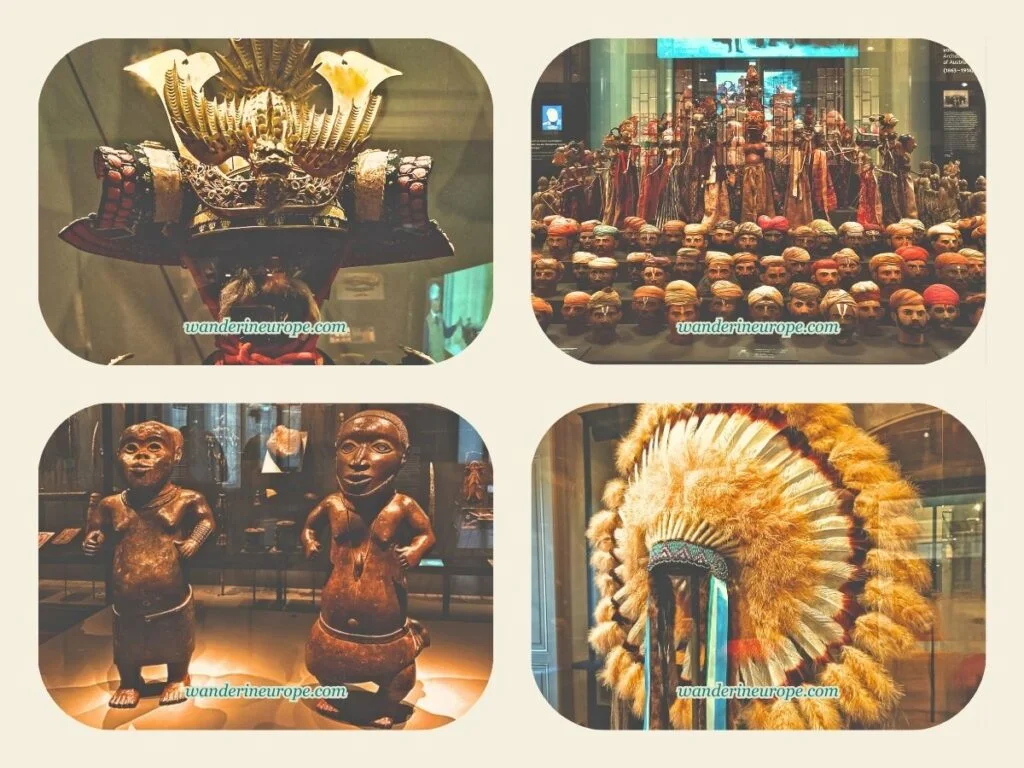 The Beautiful Sights and Experiences in Hofburg, Vienna 27 Exhibits from Japan, India, Africa, and Americas inside Weltmuseum Wien, Hofburg, Vienna, Austria