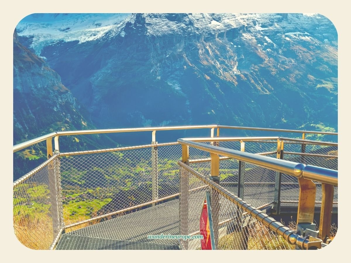 Interlaken 39 First Cliff Walk in Grindelwald, Jungfrau Region, Switzerland