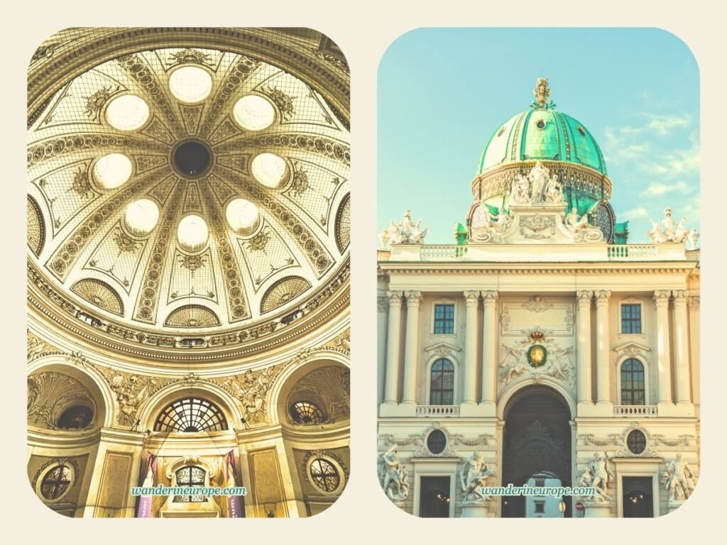 Hofburg’s stunning architecture, Vienna, Austria