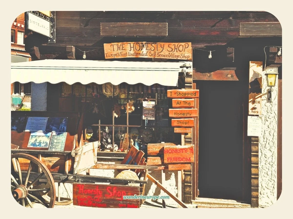 5 Things To Do In Gimmelwald (Beautiful Reasons To Visit) 31 Honesty Shop in Gimmelwald, Switzerland