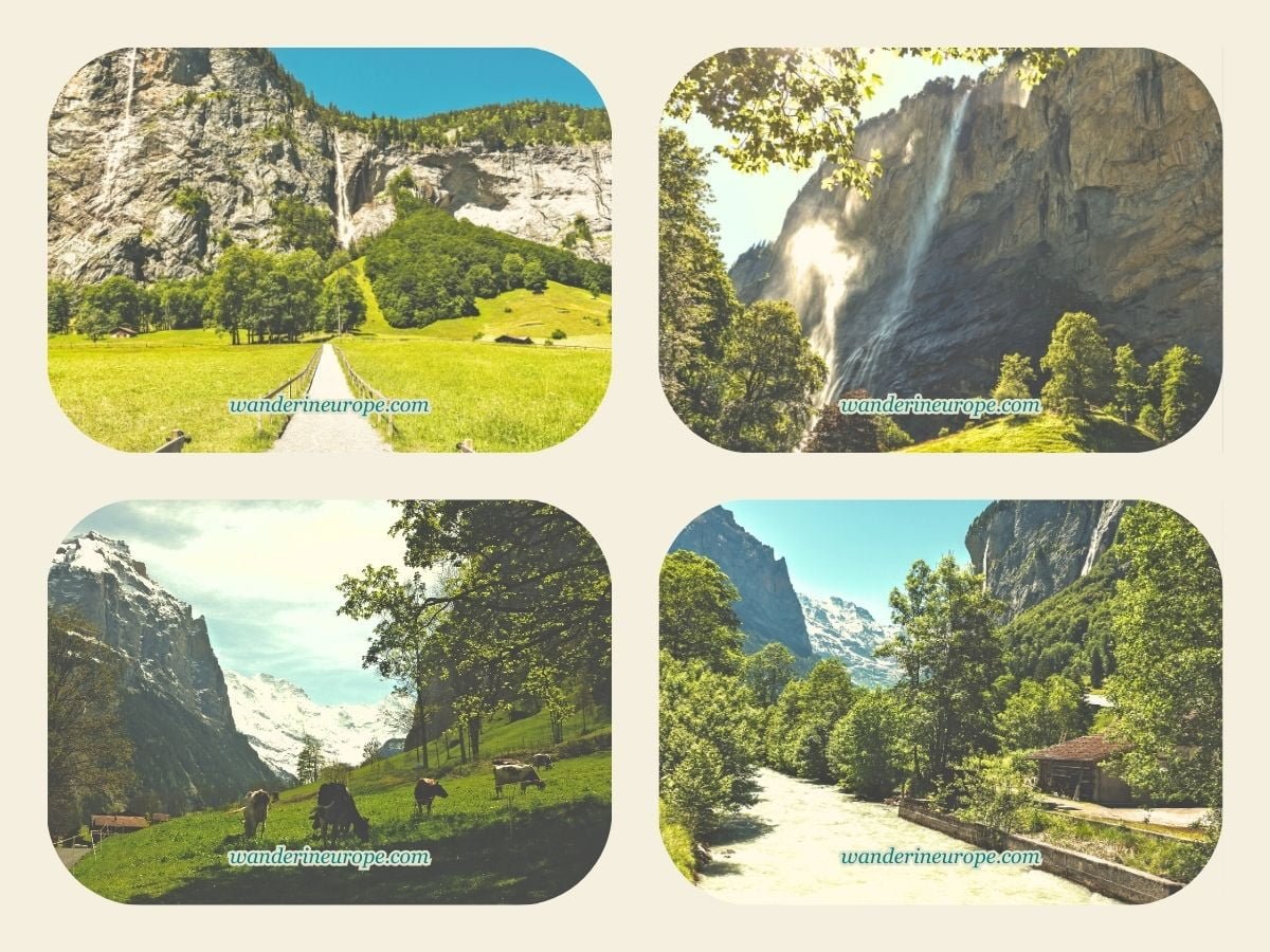 7 Lauterbrunnen Viewpoints & Photo Spots (With a Map) 4 Idyllic views in Lauterbrunnen Valley, Switzerland