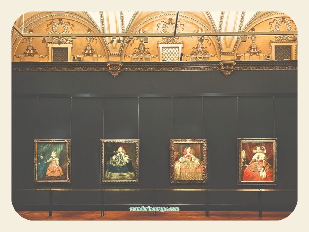 Inside Kunsthistorisches Museum Vienna (10 Epic Artworks) 70 Infanta Margarita Teresa and other paintings, Kunsthistorisches Museum, Vienna, Austria
