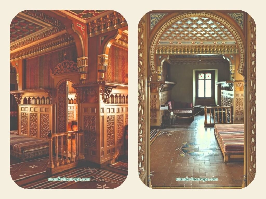 10 Attractions in Lake Thun That Make the Lake Worth a Visit 26 Intricate furnitures and awe-inspiring elaboration inside Oriental Smoking Room in Oberhofen Castle, Thun, Switzerland