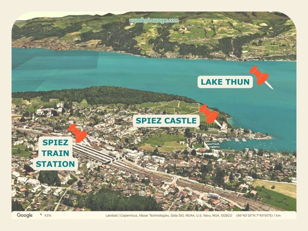 10 Attractions in Lake Thun That Make the Lake Worth a Visit 27 Location of Spiez Castle in Lake Thun, Switzerland