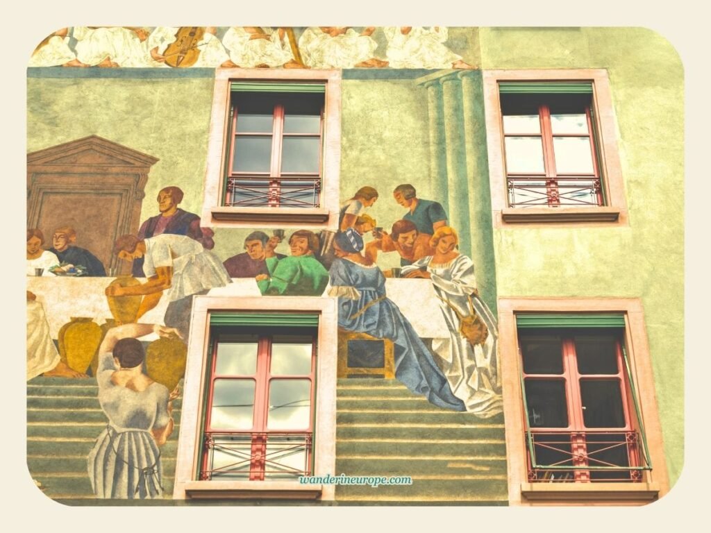 10 Beautiful Things That Makes Lucerne so Lovely & Charming 19 Luftlmalerei in Weinmarkt, Lucerne, Switzerland