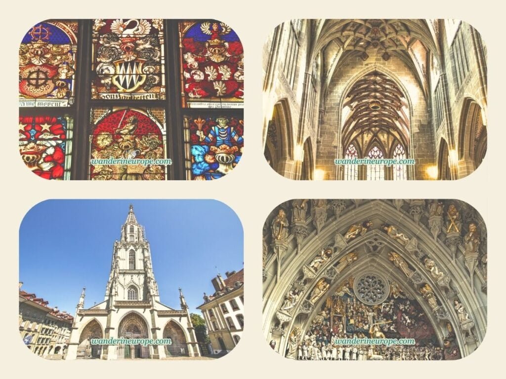 6-Day Switzerland Itinerary: Exploring The Canton of Bern 23 Must-see things outside and inside Bern Cathedral, Day 2 Switzerland Itinerary
