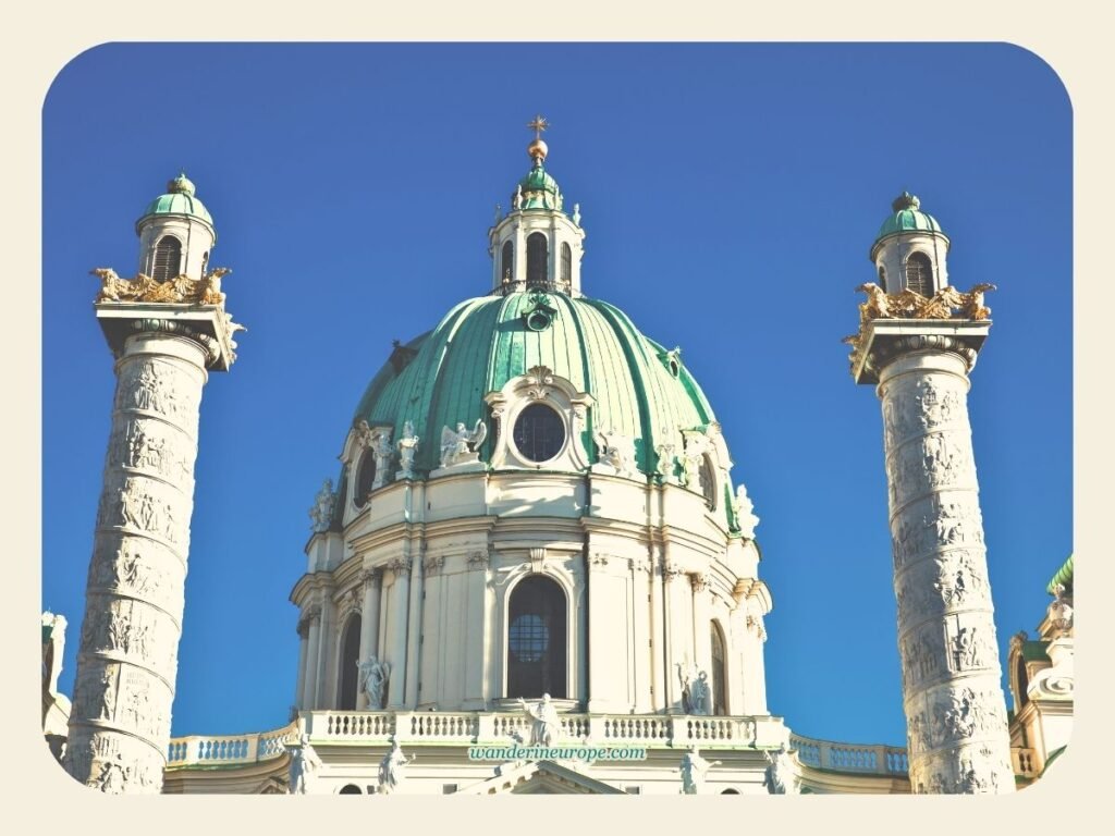 All You Need to Know Before You Visit Karlskirche in Vienna 6 Oeil-de-Boeuf windows on the dome of Karlskirche, Vienna, Austria
