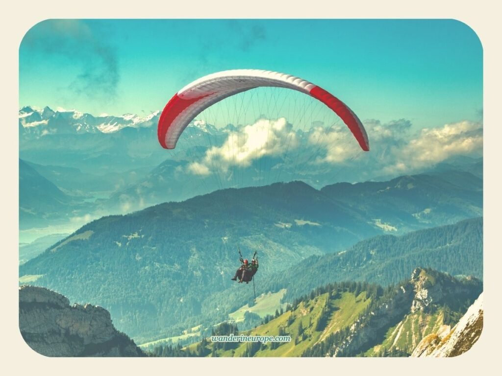 How to Spend 3 Days in Lucerne (Top Attractions + Day Trips) 49 Paragliding in Lucerne, Switzerland