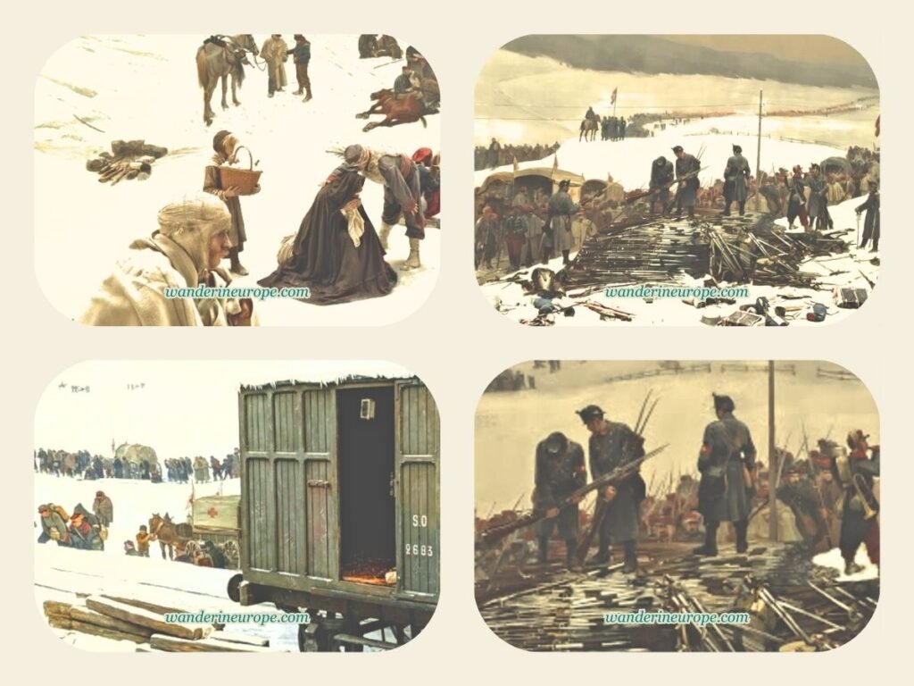 How to Spend 3 Days in Lucerne (Top Attractions + Day Trips) 20 Parts of Bourbaki Panorama in Lucerne, Switzerland