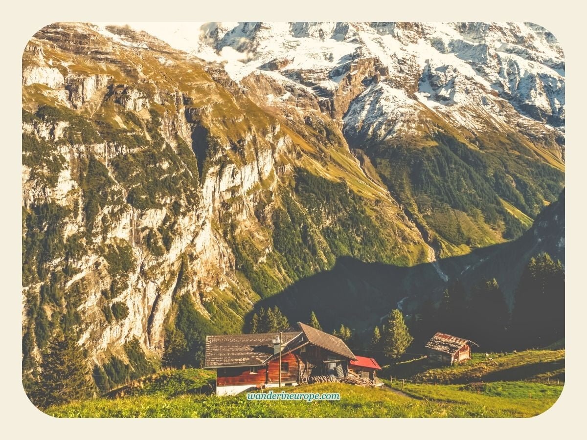 5 Things To Do In Gimmelwald (Beautiful Reasons To Visit) 1 Rustic atmosphere in Gimmelwald, Switzerland
