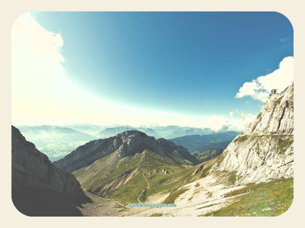 Lucerne Itinerary for 2 Days (City, Nature, and Adventure) 50 Scenery from Mount Pilatus - a trip from Lucerne, Switzerland