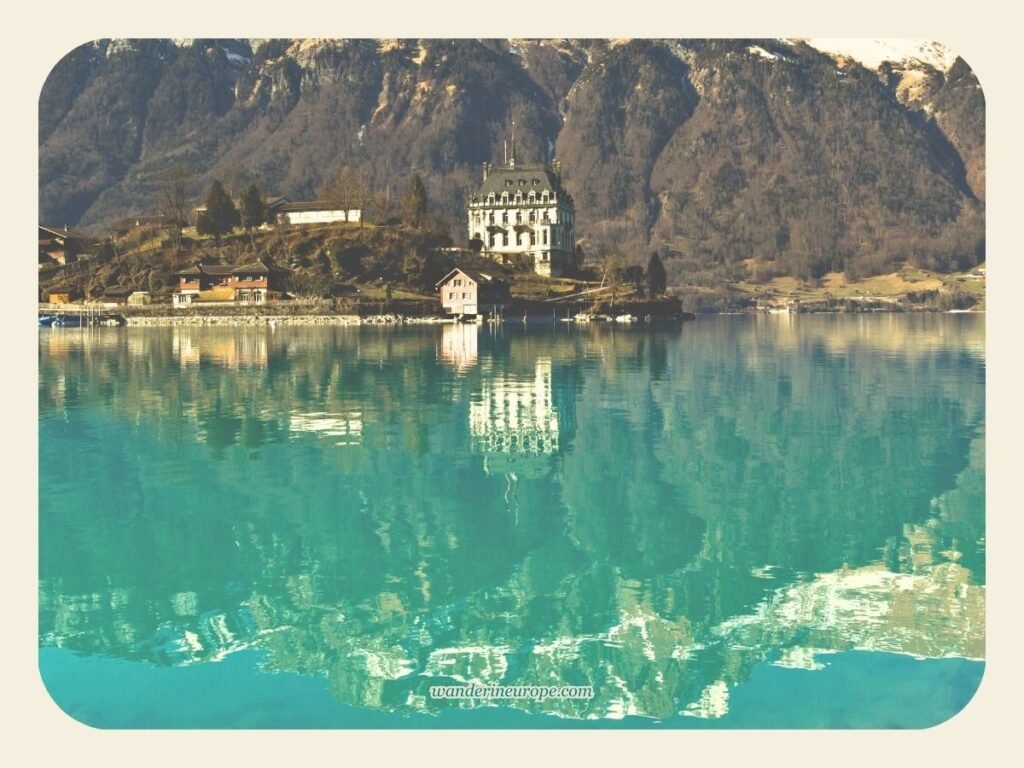 7 Things to Do in Lake Brienz with Tips and Visiting Info 5 Seeburg Castle and Lake Brienz in Iseltwald, Jungfrau Region, Switzerland