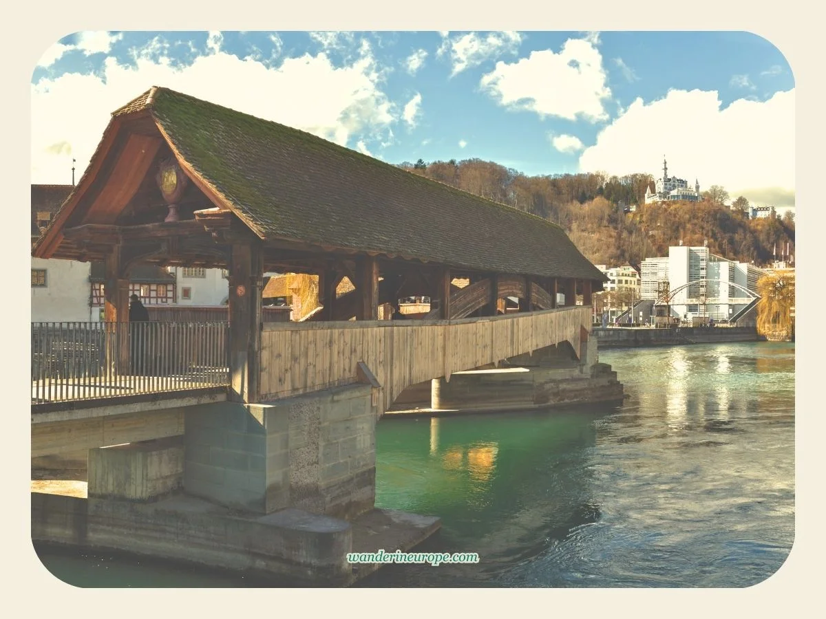 Spreuer Bridge in Lucerne, Switzerland