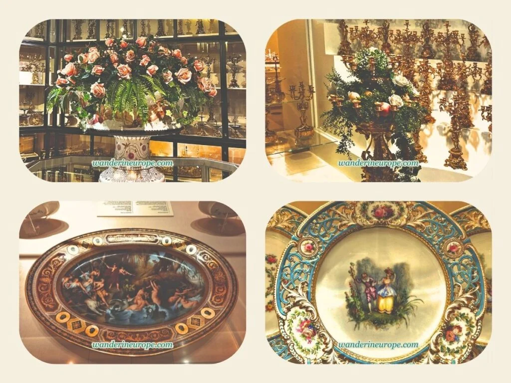 The Beautiful Sights and Experiences in Hofburg, Vienna 23 Stunning Dining Tableware of the Habsburg Family exhibited inside the Silver Collection, Hofburg, Vienna, Austria