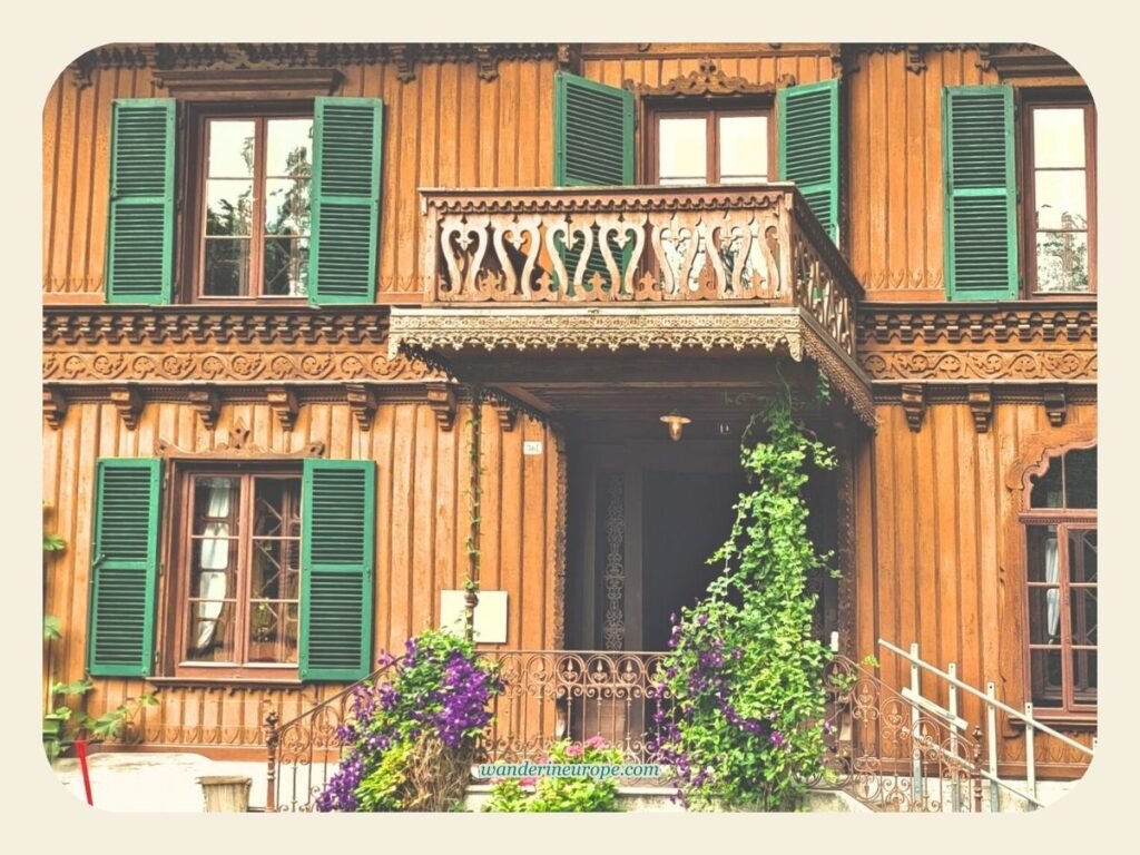 7 Things to Do in Lake Brienz with Tips and Visiting Info 28 Stunning details of a house in Ballenberg Swiss Open Air Museum near Lake Brienz, Jungfrau Region, Switzerland