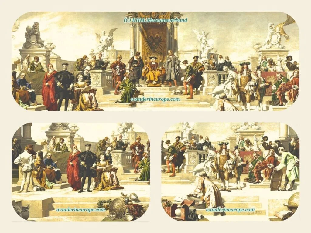 The Patrons of The Fine Arts in the House of Habsburg, a must-see exhibit inside Kunsthistorisches Museum, Vienna, Austria