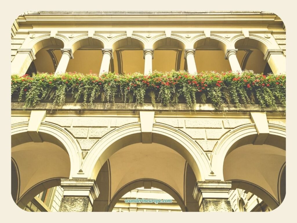 One Day In Bern Itinerary (Visit Landmarks & Scenic Spots) 4 The archway between the Parliament Building and Bundeshaus West in Bern, Switzerland
