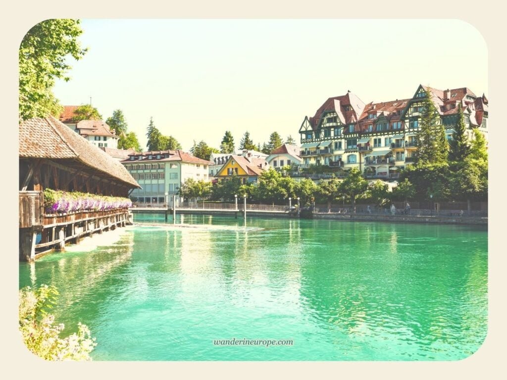 6-Day Switzerland Itinerary: Exploring The Canton of Bern 33 The charming streets of Thun, Day 3 Switzerland Itinerary