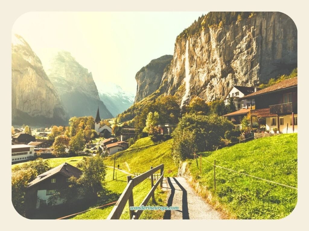 6-Day Switzerland Itinerary: Exploring The Canton of Bern 43 The heaven on earth Lauterbrunnen Valley, Day 4 Switzerland Itinerary
