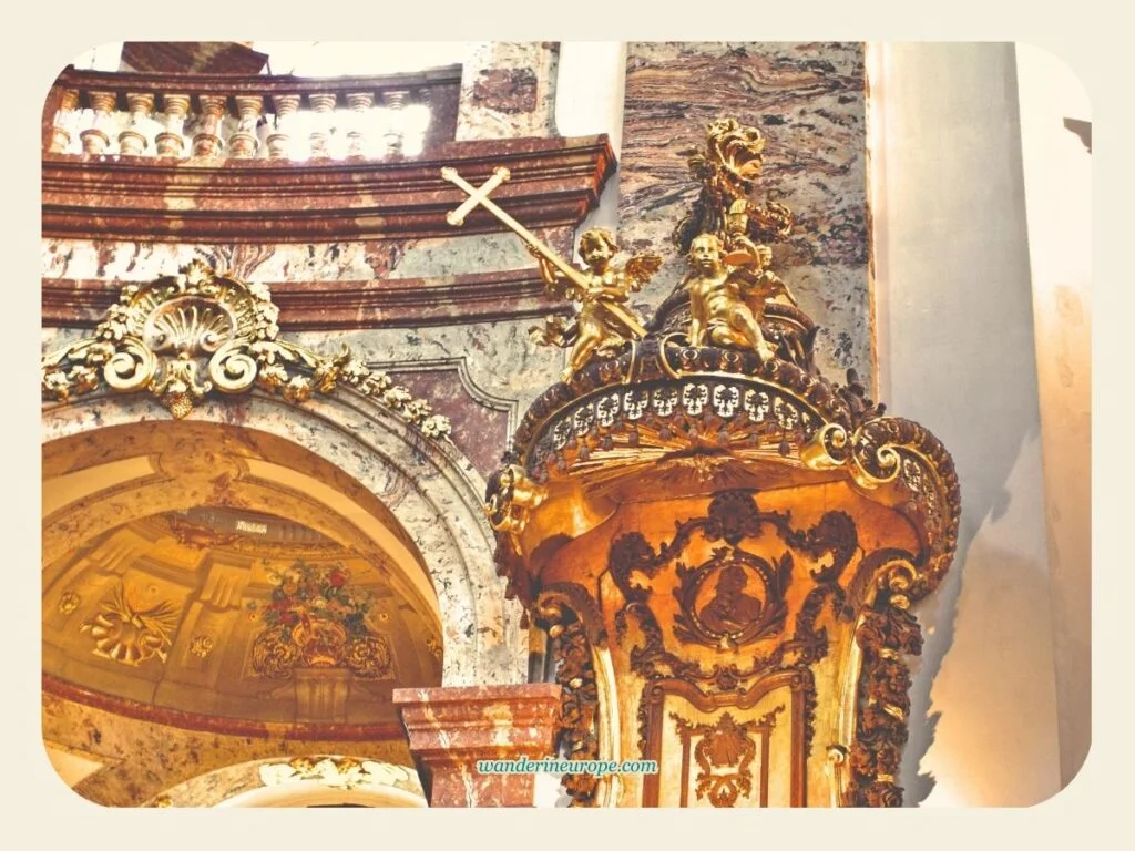 All You Need to Know Before You Visit Karlskirche in Vienna 44 The magnificent pulpit of Karlskriche, Vienna, Austria