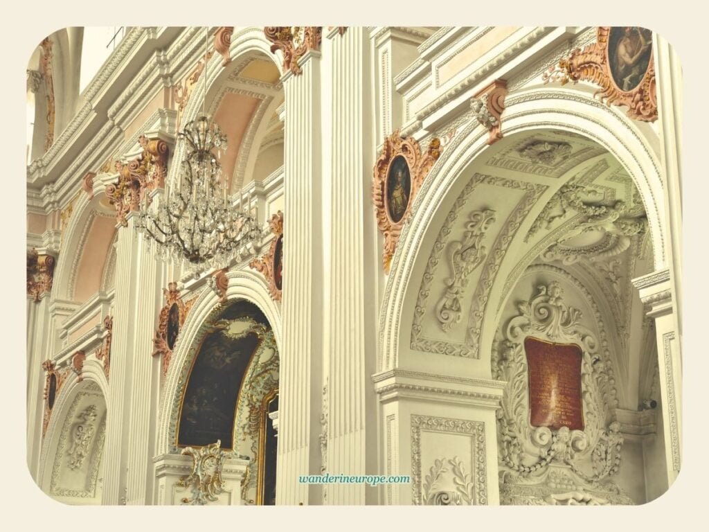 See Lucerne's Jesuit Church Interiors (+ Photography Tips) 9 The stunning elaboration inside the Jesuit Church in Lucerne, Switzerland
