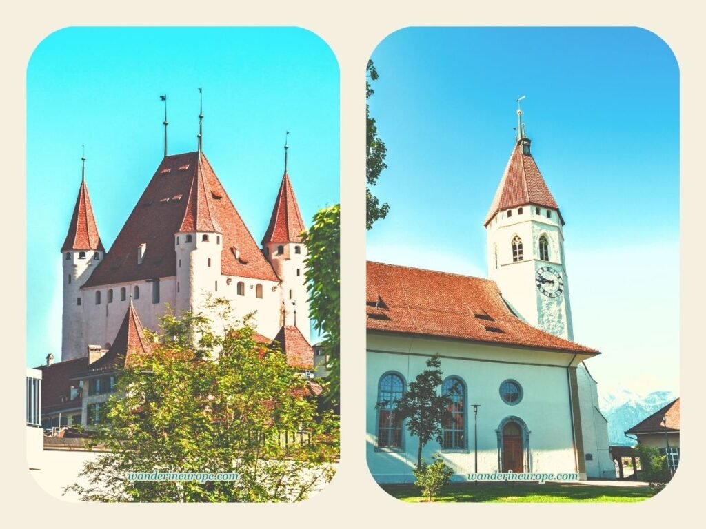 How to Spend One Day in Thun (an Easy Day Trip Itinerary) 12 Thun Castle and Stadtkirche Thun in Thun, Switzerland