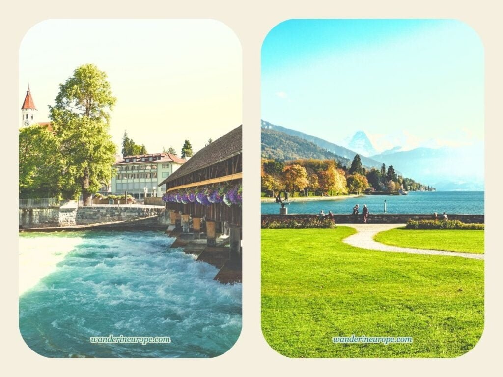 6-Day Switzerland Itinerary: Exploring The Canton of Bern 34 Thun Old Town and Schadau Park, Day 3 Switzerland Itinerary