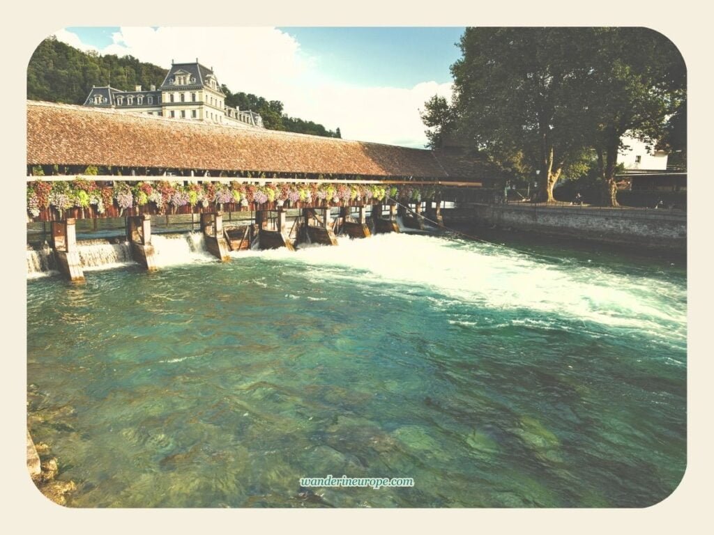 Thun Old Town DIY Walking Tour (with a Map, Route, and Tips) 6 Thun Walking Tour Destination no. 1 Obere Schleuse Brücke, Switzerland